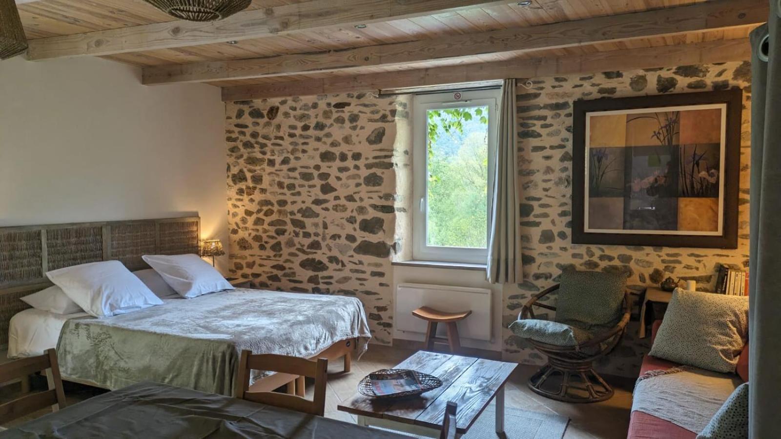 Les Jardins De Lumiere Bed & Breakfast Brusque ภายนอก รูปภาพ